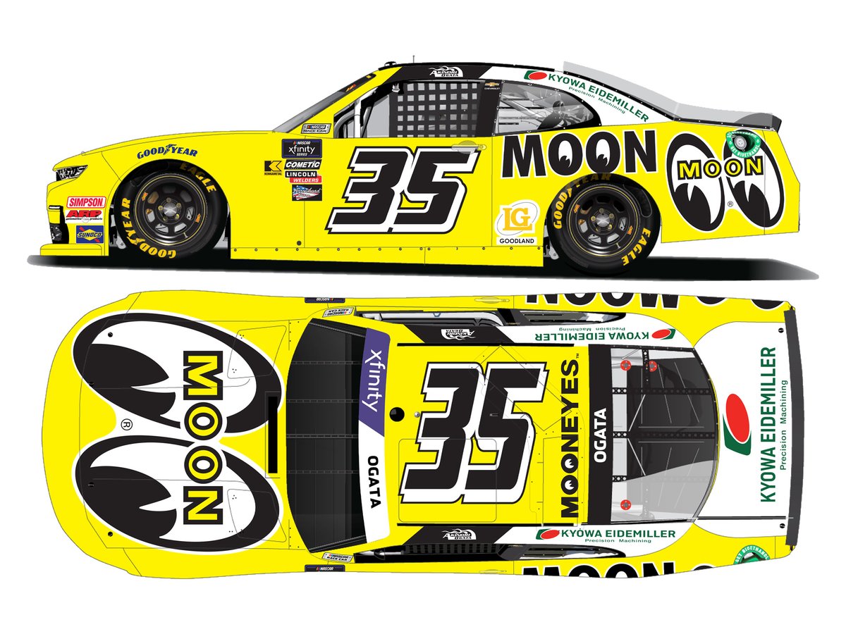 👀👀👀

Pre-orders are open for the No. 35 Akinori Ogata Mooneyes Xfinity die-cast! 

➡️ bit.ly/AllDiecast