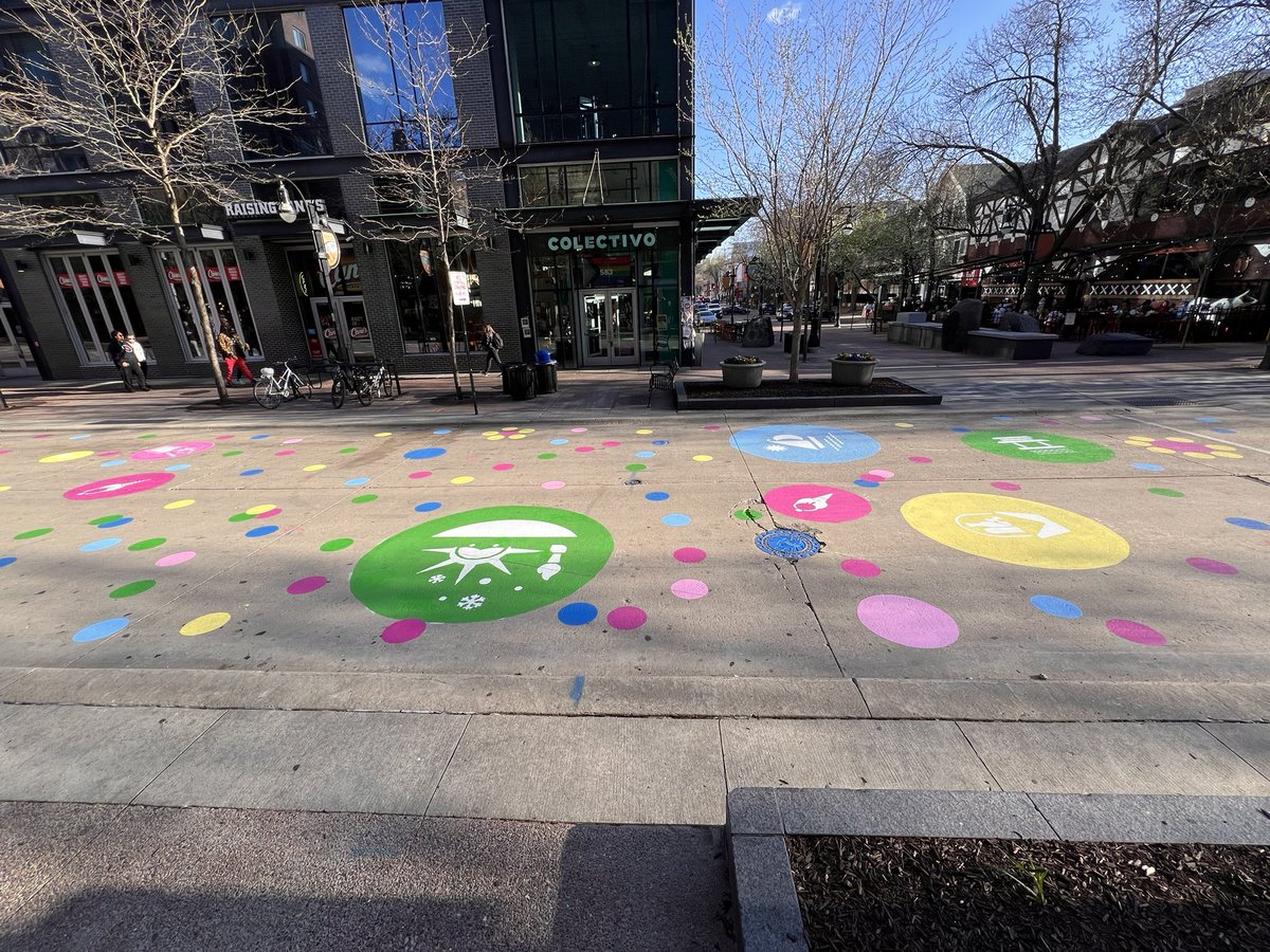 JWDuncan's tweet photo. Have you seen the new street art on the State Street Pedestrian Mall? Here are a few of my favorites. Reply with your favorites! #FlockToState https://t.co/GiGenRkq9T