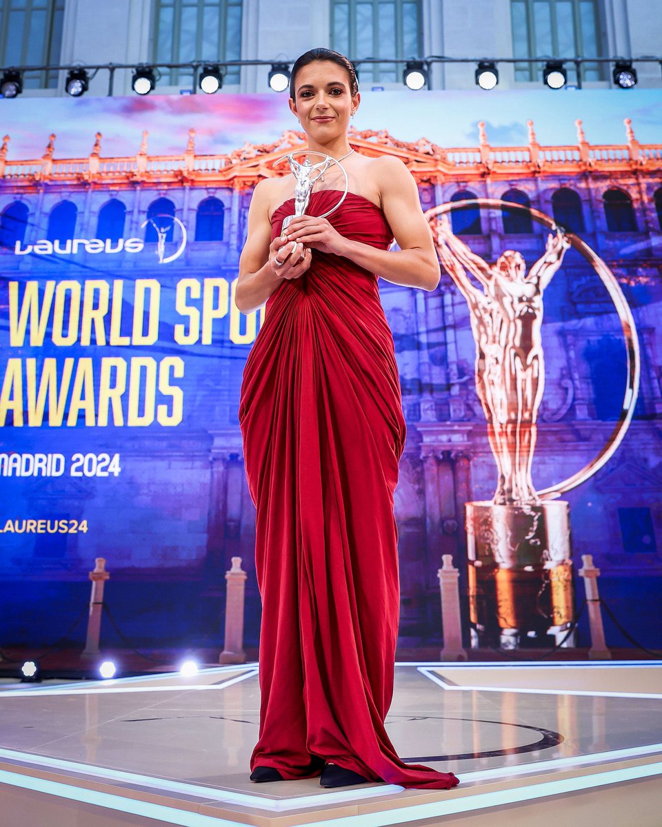 🚨Aitana Bonmatí is named the 2024 Laureus World Sportswoman of the Year🌟🏆