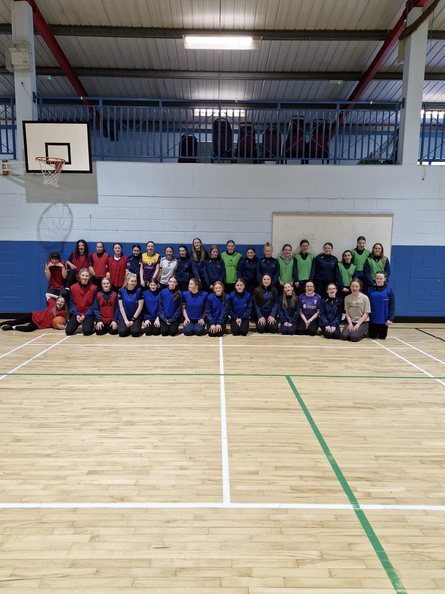 Our Healthy Active week started today. Well done to our 1st Year lunchtime basketball blitz players and winners.