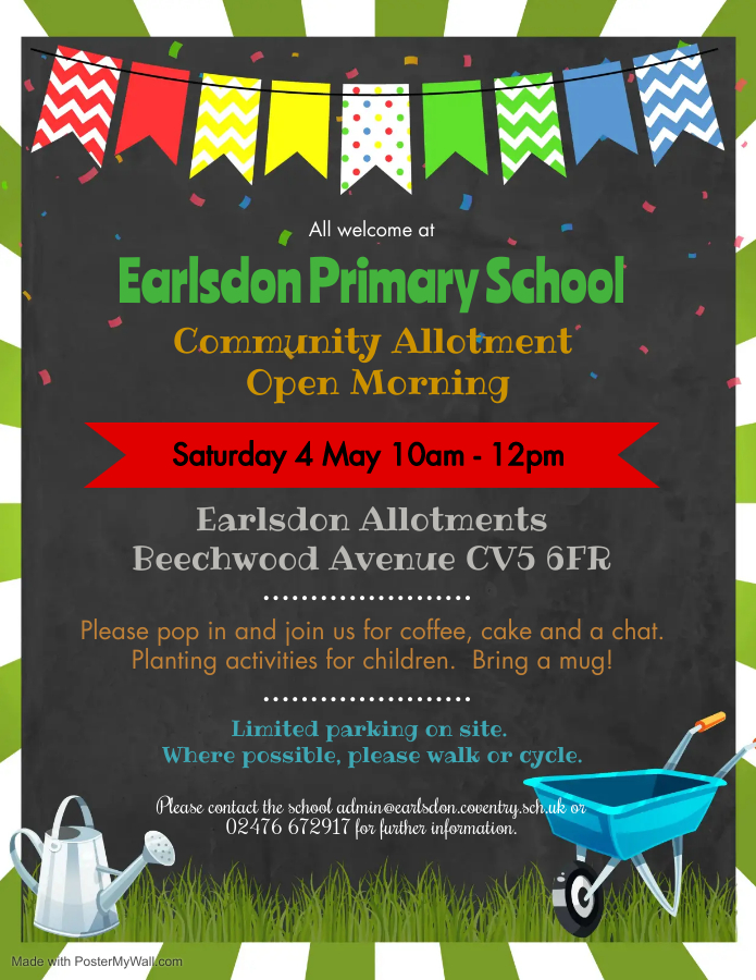 Join us at an open morning at our community allotment on Beechwood Avenue. Pop in and see how much work our pupils and volunteers have done! All welcome. @RHSSchools @KindySandhu