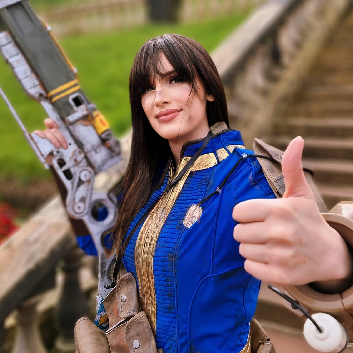Seems like an "okie dokie" day 😆👍 I really loved my Fallout cosplay over the weekend #FalloutOnPrime #FalloutPrime #Falloutcosplay <a href="/Fallout/">Fallout</a> <a href="/bethesda/">Bethesda</a> <a href="/falloutonprime/">FALLOUT⚡️</a>