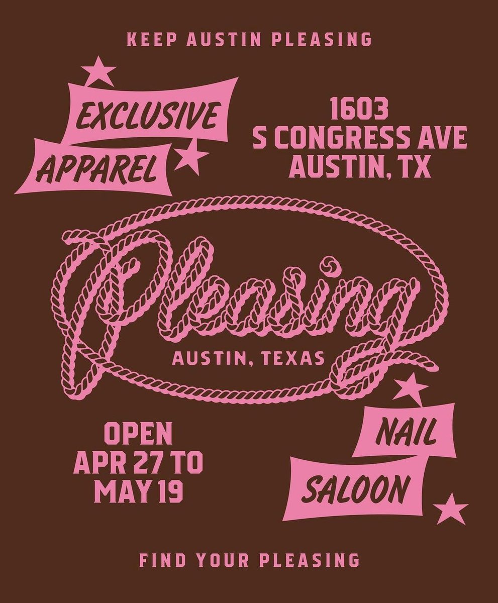 pleasinglrh's tweet image. AUSTIN PLEASING SHOP CONFIRMED ITS A GREAT DAY TO LIVE IN TEXAS