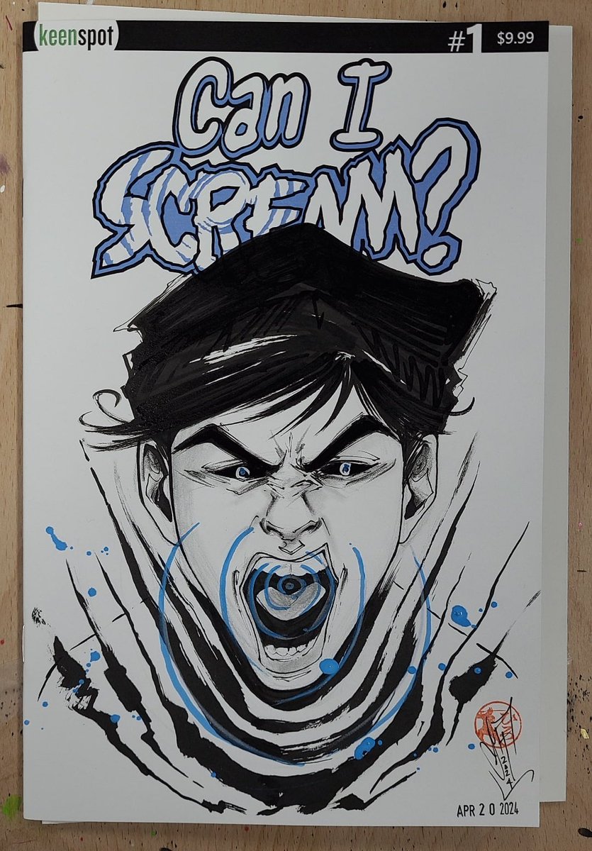VioletArt22's tweet photo. Sketch done last Saturday at The Dark Side Comics in Sarasota FL 😱
@keenspot
@JnthnHdrck
#keenspot #caniscream #jonathanhedrick #francescafantini https://t.co/8hQ3HQQD6a