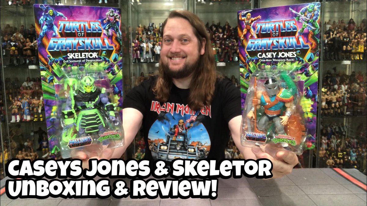 Casey Jones & Skeletor Turtles of Grayskull Unboxing & Review! youtu.be/jnI2DSLpCSc?si… #skeletor #caseyjones #toys #toy #actionfigures #mattel #heman #mastersoftheuniverse #mattel #turtlesofgrayskull #hemanandthemastersoftheuniverse #scratchthatfigureitch #toyunboxing #toyreview