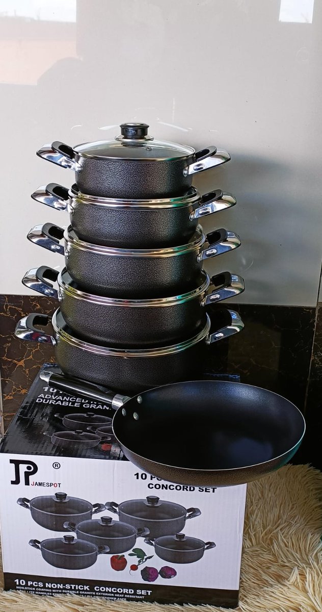 Jamespot Sufuria. Jamespot nonstick sufurias
@7300ksh. Call or WhatsApp 0722353974 or 0797619609 to order or visit bansisuppliers.co.ke for more information. Delivery is done across the country. #nonstickcookware #nonsticksufuria