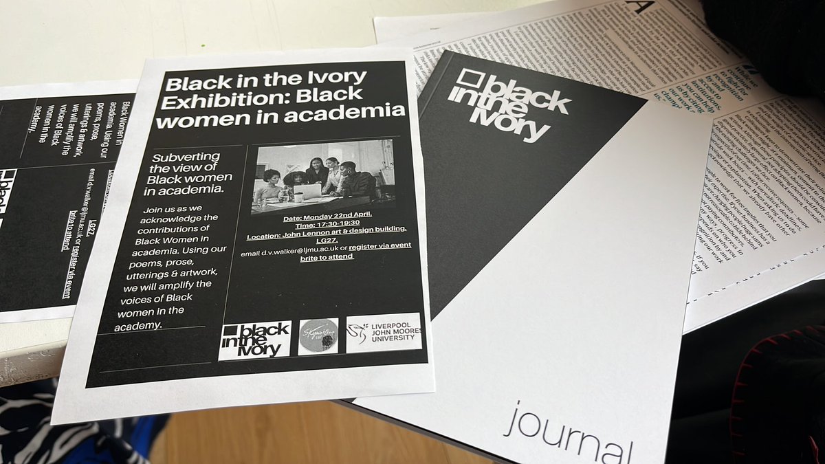 Jessiliu_face's tweet photo. Thank you for this wonderful exhibition by Dominique Walker and Natalie Denny #BlackInTheIvory https://t.co/mOeFBui8uw