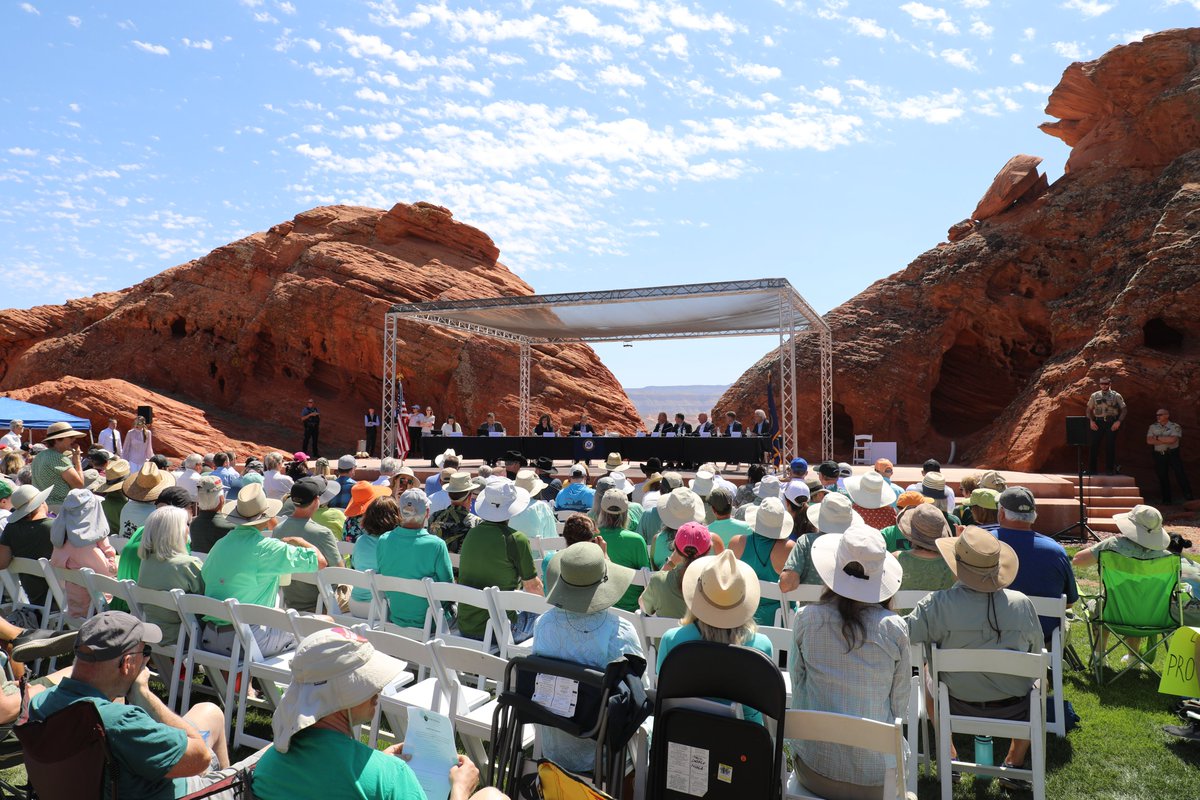 No better way to celebrate #EarthDay2024 than by taking the committee directly to Utah's breathtaking landscapes!