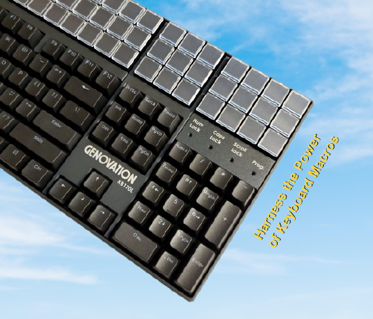 Amazing 2-in1 Programmable mechanical keyboard. KB170 Keyboad--The Smart Choice. Professional Quality. Genovation.com #Genovation. #KB170 #programmable #CES📷📷#PROMAT #APCO #Warehouse #ITSolutions #ITHardware #POS #Education #EnterpriseIT #LMS #Microsoft #PSAPP