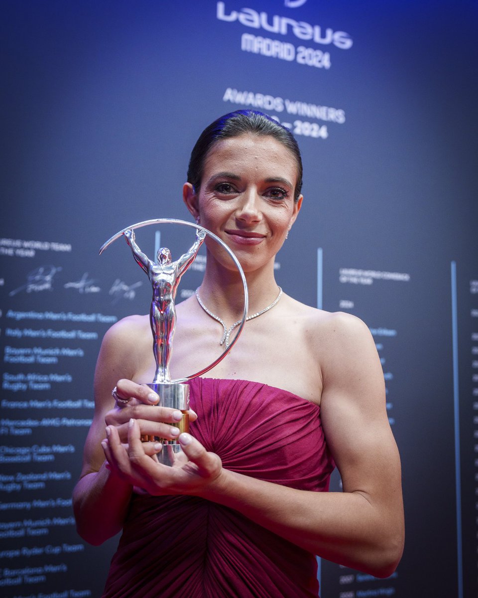 Aitana Bonmatí, premio Laureus 2024 a la mejor Deportista del año.