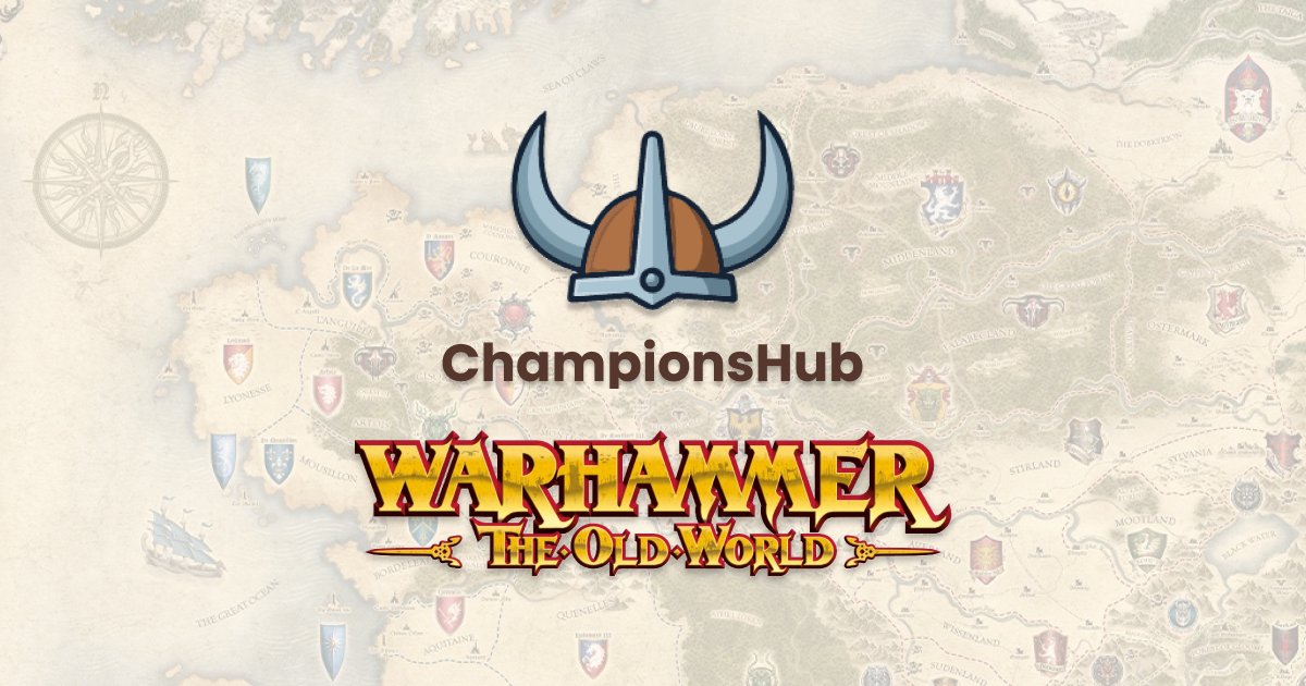 championsHubAPP's tweet photo. The Old World comes to ChampionsHub! ✨ https://t.co/Jou73oSsdZ
