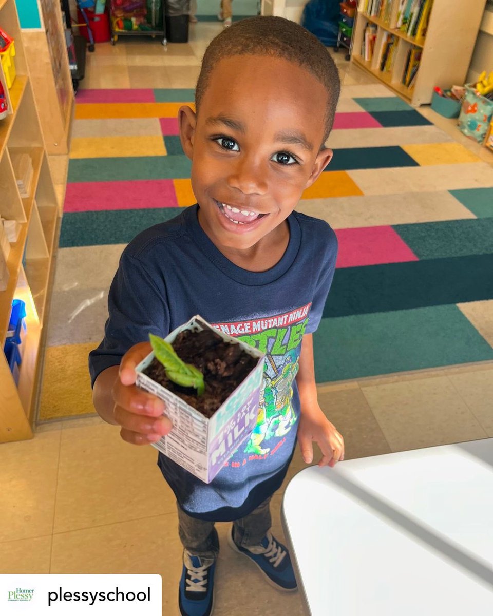 🌱🎉 Talk about Earth Day magic! @PlessySchool bean sprouts clearly know how to party – popping up just in time to celebrate this scholar’s birthday with a leafy green bash! Let the sprouting adventures begin! 💚💫 #EarthDay #NOLAPS
• • •
Important #earthday update, courtesy