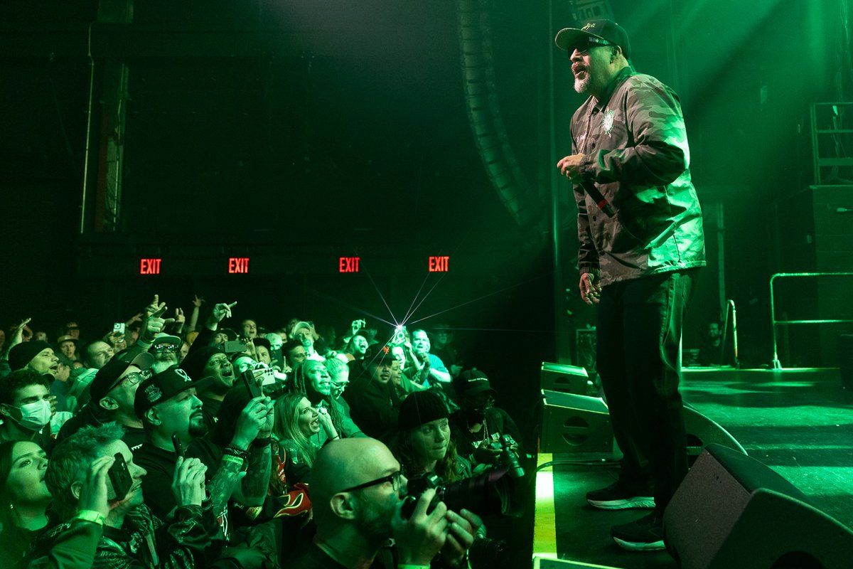 an electric sold out show with Cypress Hill this past friday ⚡️ | 📸: @adelaloconte