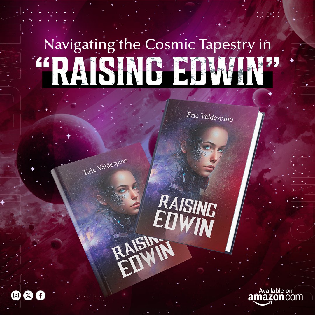 Chart your #course through the cosmic tapestry of 'Raising Edwin'. 🌠
Get your copy now!
amzn.com/B0CR35D712
.
#bookclub #bookbloggers #bookcover #bookdragon #booklife #bookaesthetic #booklife #bookpride #writerslift #books #blogs #poetry #art #WIP #writerscommunity #authors