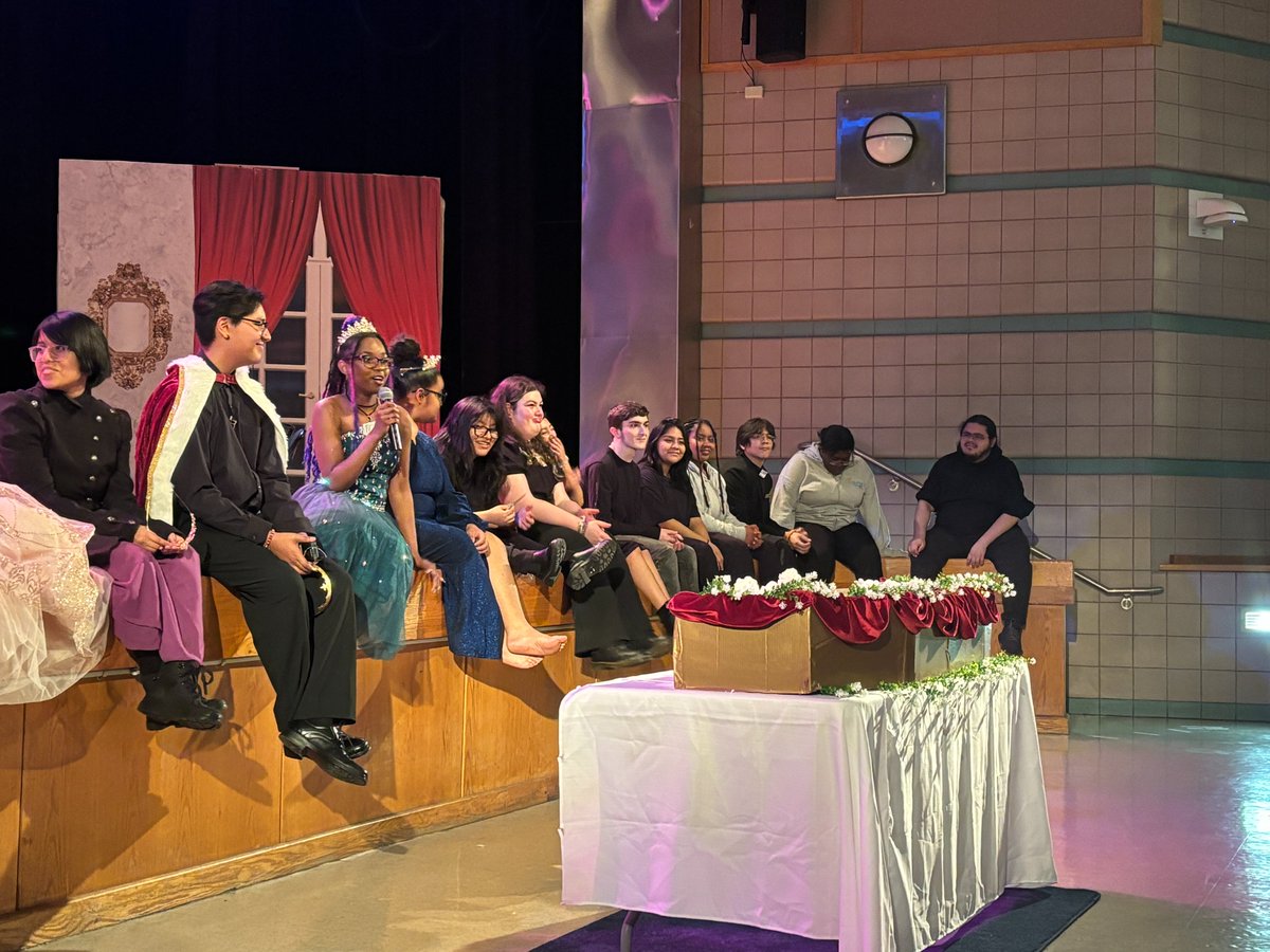 The students at #LongIslandCity High School have spent the last seven months writing & editing their own piece of work while designing the set and getting #Astoria Broadway ready. 
#POWER 
#CradleToCareer #CollectiveImpact #SchoolShowcase #AfterSchool #21stCentury