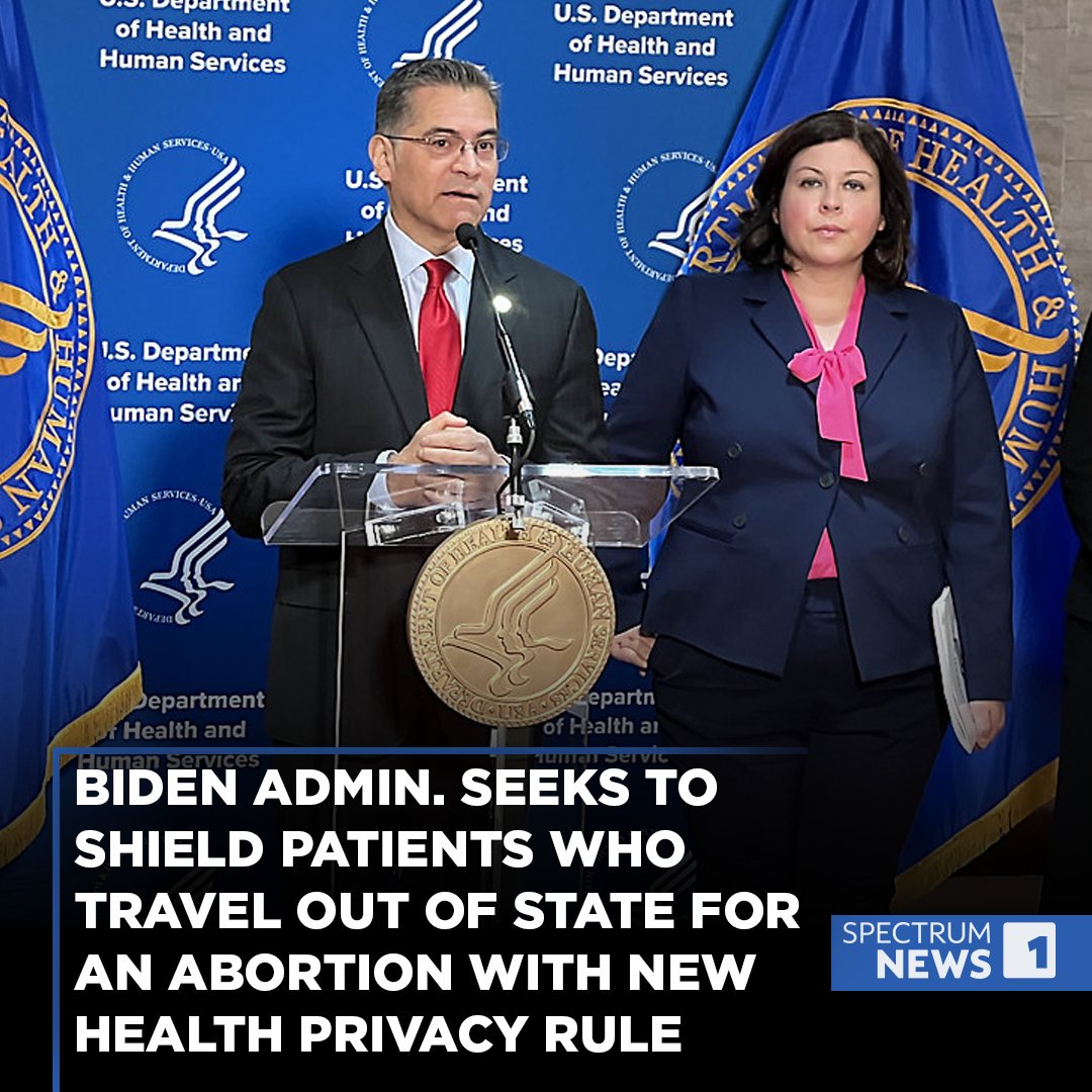 The medical records of women will be shielded from criminal investigations if they cross state lines to seek an abortion where it is legal, according to a new rule finalized by the Biden administration. specne.ws/pfhi94