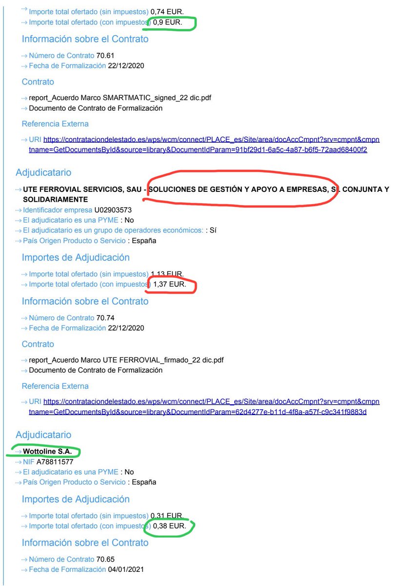 2. Adjudicó  a la empresa lote 8 y lo hace a pesar de tener el precio de mascarillas ffp2 superior a la mayoría de las empresas a las que tb contrató.