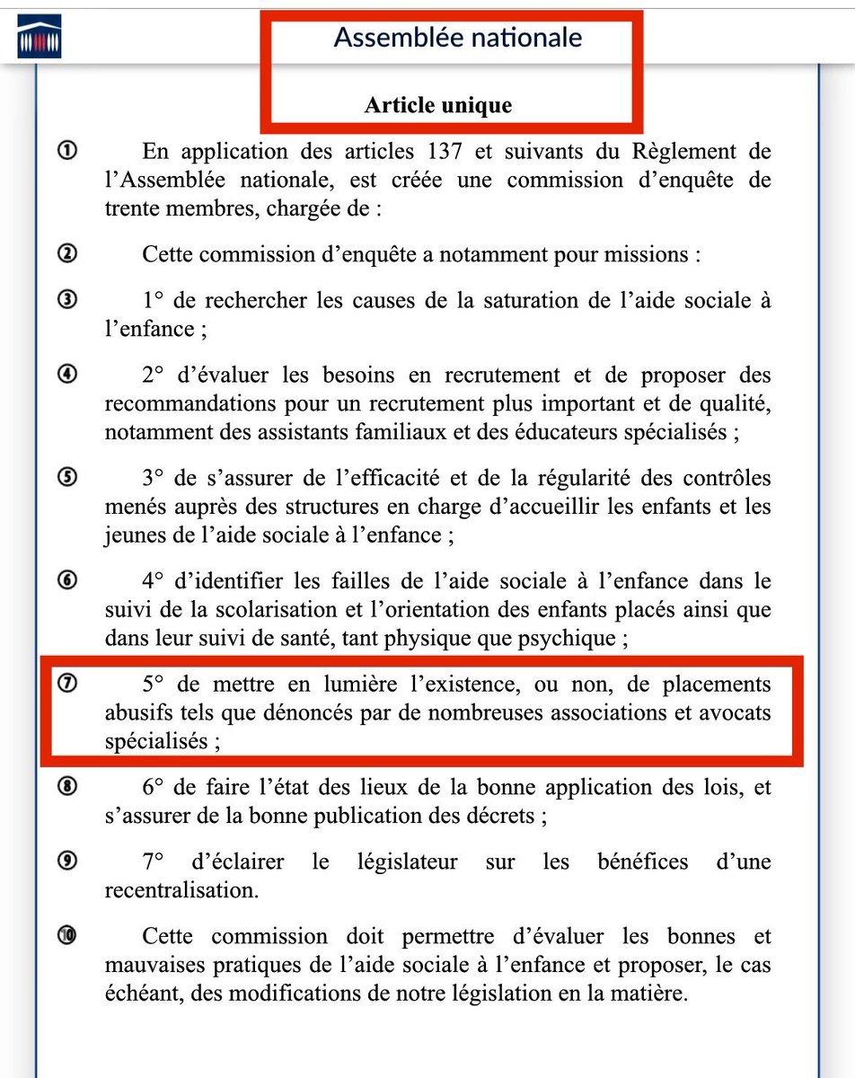 MAPIF_ONG's tweet photo. @LyesLouffok @iacovellixavier https://t.co/JmJt3VpDwz

50% de placement abusifs ça fera des places. Pourquoi on ne parle pas du point 5 de la commission ? https://t.co/SA3jhLQ1e7