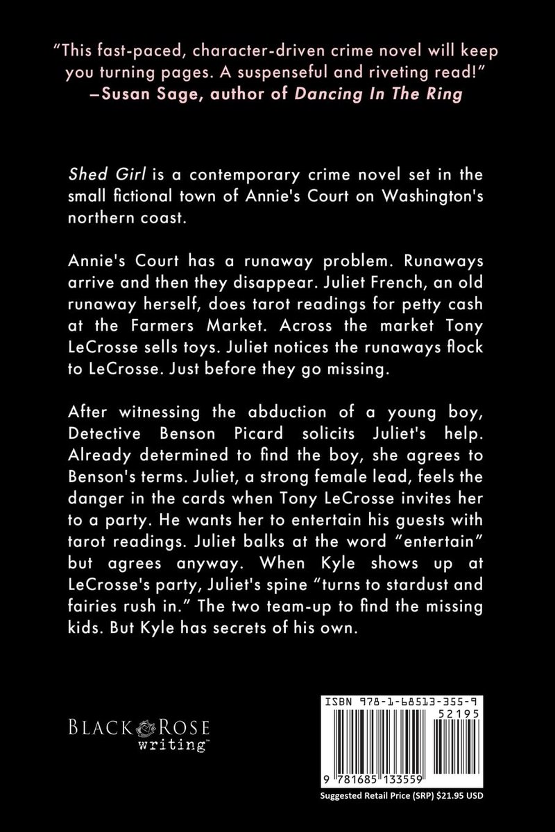 SHED GIRL: A JULIET FRENCH MYSTERY '...this a brilliant mystery, this novel is full of fabulous details...' ~ Susan Sage, author of Dancing in the Ring amazon.com/Shed-Girl-Juli… #tarot #crime #novel #mystery #suspense #thriller #fiction #books @MilanaMarsenich