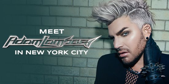 📢|Check your emails, guys! There's a chance to meet @AdamLambert in New York this June and support @RealPrideLive 🤗 #PrideNYC In the message Adam says that he will double our entries for every donation done in the next 48h! The event will take place on June 28!