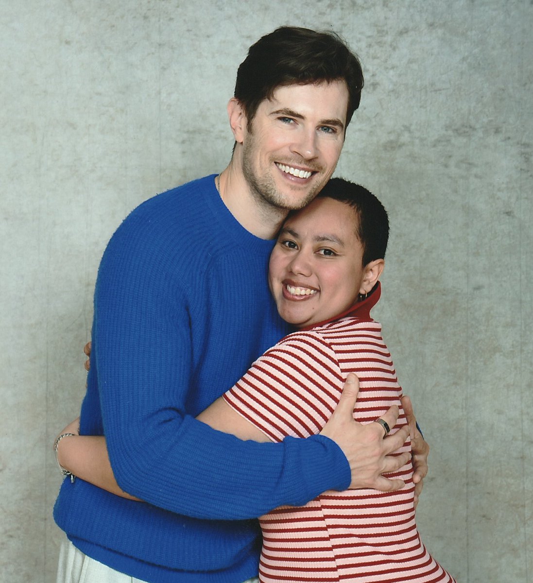 This is probably my favorite picture of the convention 😍 You just can’t compete with David Berry, just look at him 🥲 #TLC6 #TheLandCon6