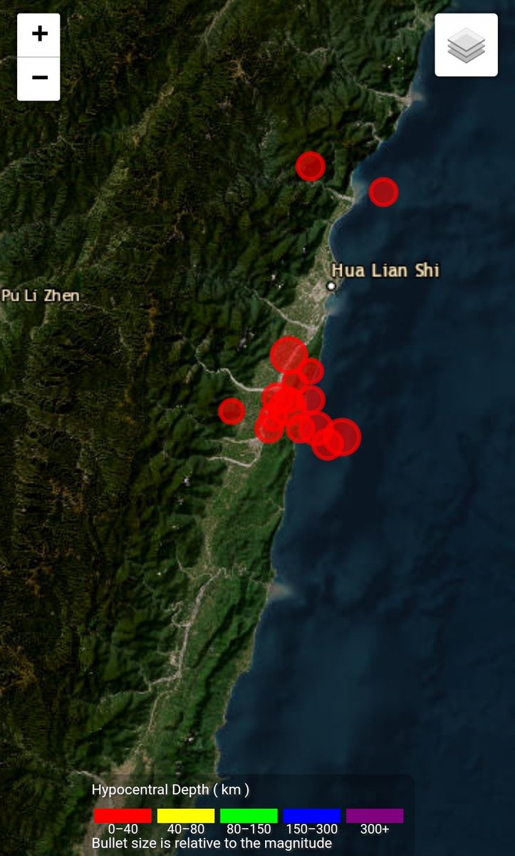 ALERTA 6.1 y 6.0 ahora en Taiwán. Continúan los fuertes sismos en Taiwán, expertos analizan si corresponde a réplicas o a la preparación de un nuevo gran evento. Si me preguntan a mi me inclino por la 2da opción #earthquake #Temblor #Taiwan