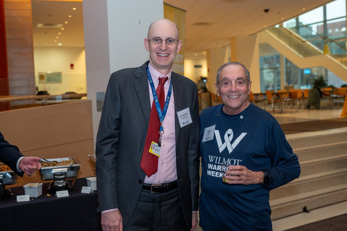 Thanks to all who joined us for our 2024 Wilmot Warrior Weekend Launch Party event! This year's #WilmotWarrior Weekend takes place 9/21-22 at the Xerox Campus in Webster & includes 5K, 1-mile walk & bike four bike ride route options. Form your team: WarriorWeekend.URMC.edu