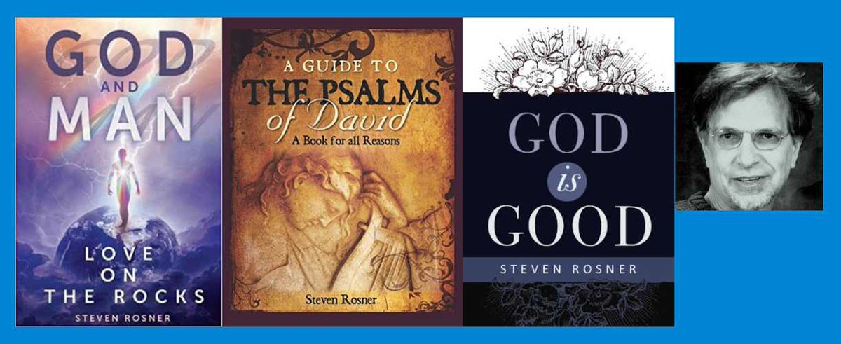 Steven Rosner is the #author of 'God and Man: Love on the Rocks' #Inspirational 'A Guide to the Psalms of David' #Spirituality 'God is Good' #Religion independentauthornetwork.com/steven-rosner.… #iartg #ian1