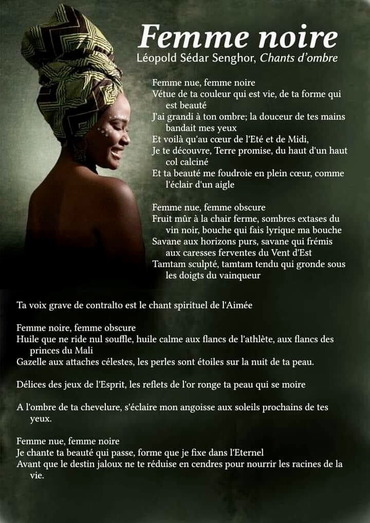 #Poème #LéopoldSédarSenghor