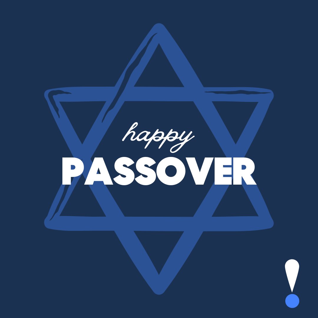 Passover is time for reflection, remembrance, and celebration of the Israelites' emancipation from slavery in Egypt. We wish all who celebrate a meaningful Passover filled with joy and togetherness!