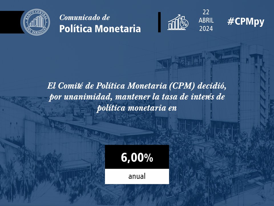 Banco Central del Paraguay tweet media