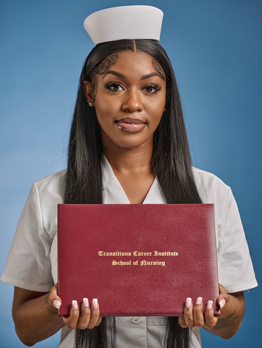 Officially done with Nursing school 🩺👩🏾‍⚕️ HARDWORK & DEDICATION!!!