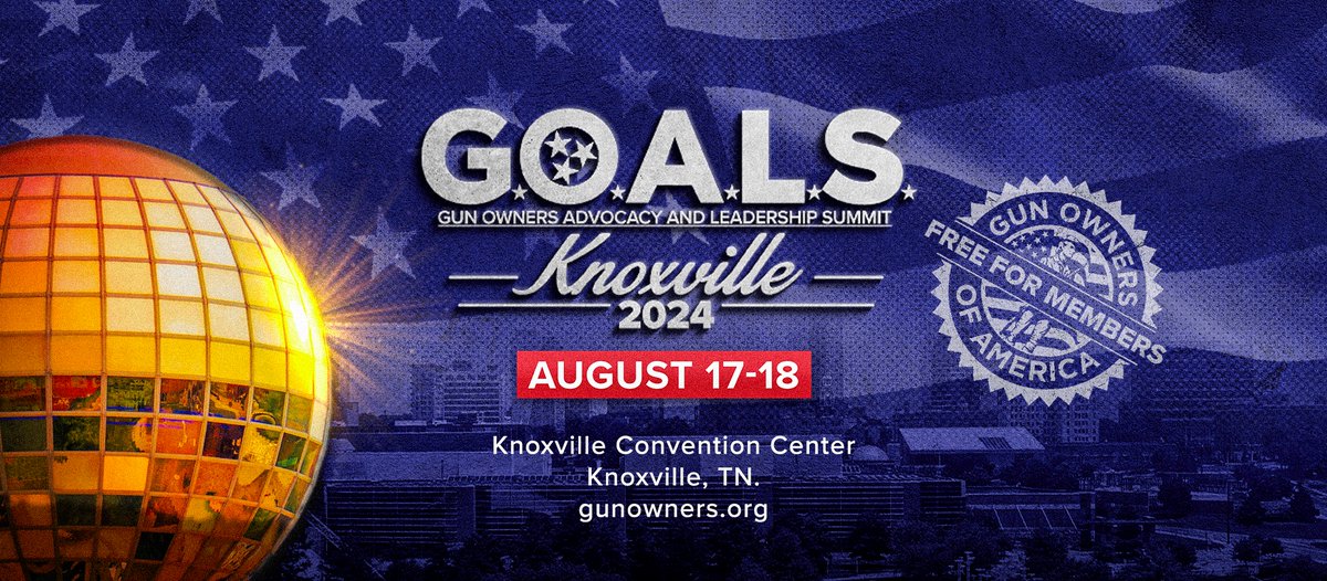 Have you registered yet? goals.gunowners.org