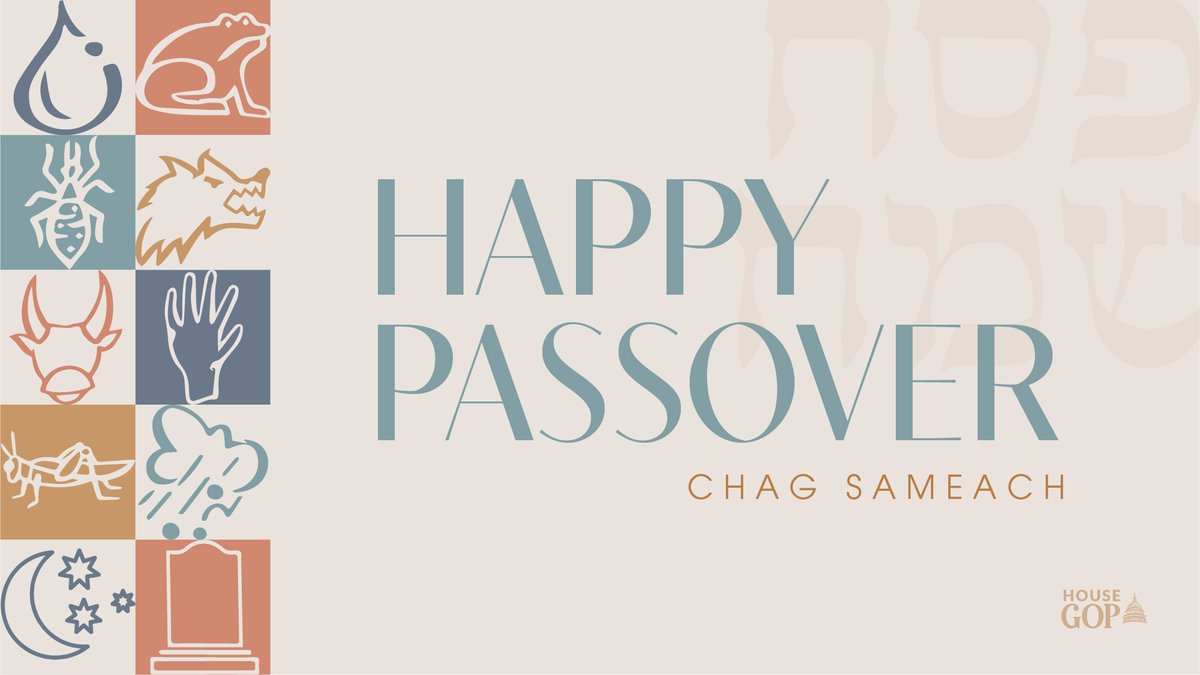 Happy Passover to all those who celebrate, Chag Sameach!