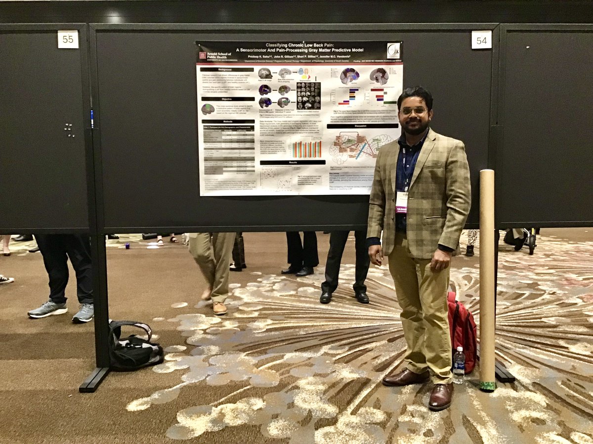 Thrilled to have presented our structural brain imaging model using machine learning at the USASP pain conference! 🧠🔍 Thanks to <a href="/US_ASP/">US Association for the Study of Pain</a> and the Pain Neuroimaging SIG for valuable feedback and our amazing lab in <a href="/UofSCExSci/">USC Dept of Exercise Science</a>  for the guidance. #US_ASP #BrainResearch