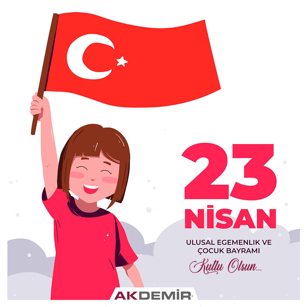 23 Nisan Ulusal Egemenlik ve Çocuk Bayramı Kutlu Olsun.

#23nisan