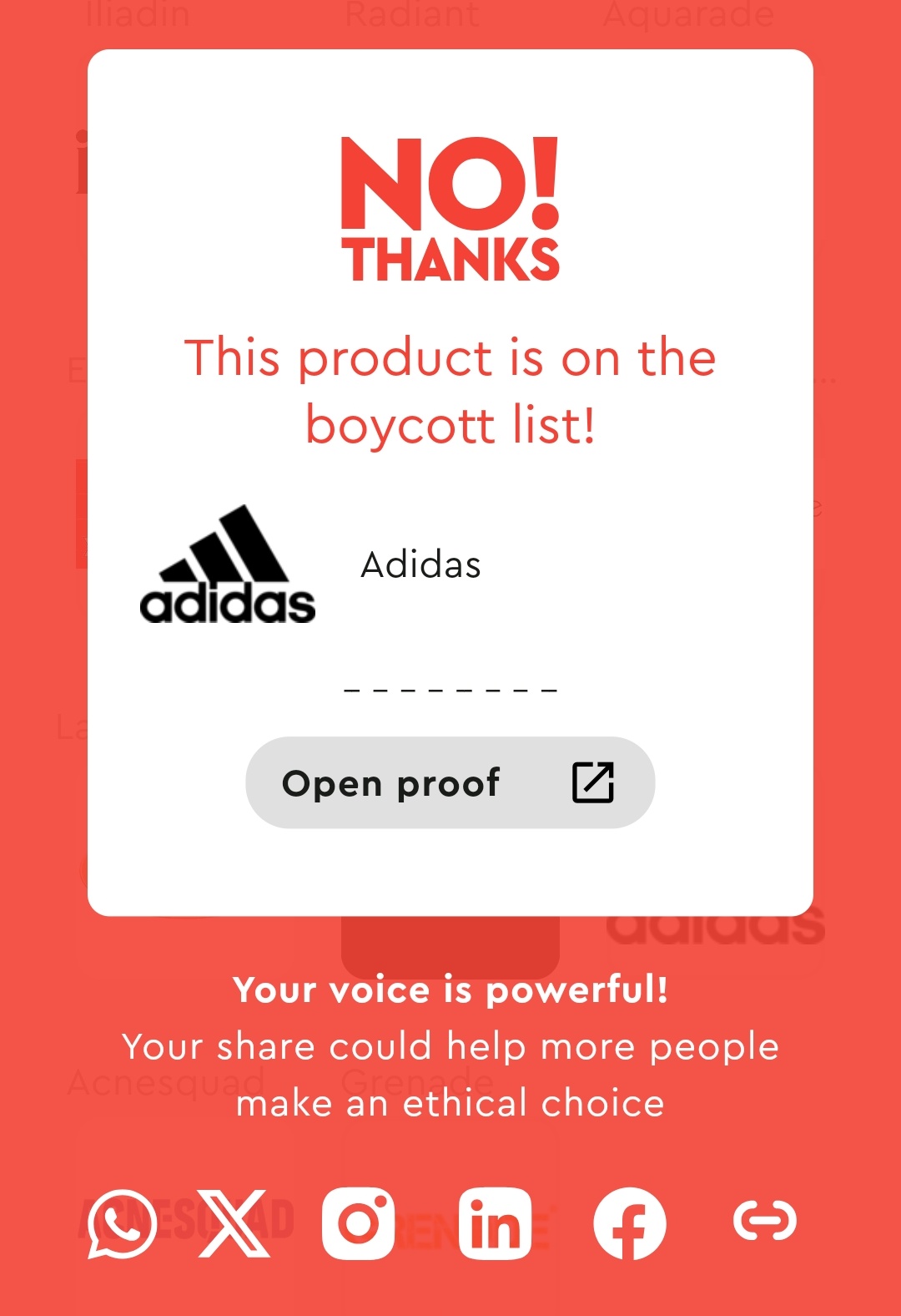 Email da adidas hot sale