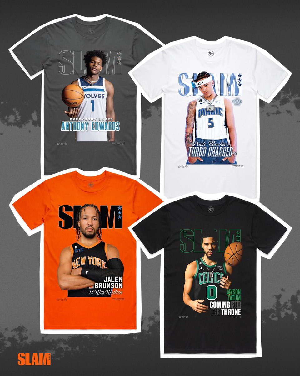 🚨 COVER TEES DISCOUNT 🚨 Gotta rep during playoff time. Get free shipping on cover tees: slam.ly/covertees