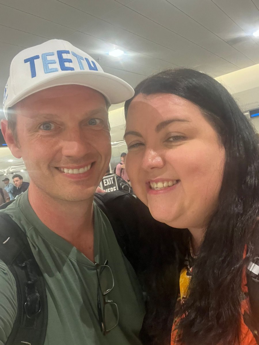 A certain someone being on our flight out of Cancun sure ended this weekend on a high note. Thank you <a href="/nickcarter/">Nick Carter</a> for always being so sweet and generous with your time, you’re the best ❤️ safe onward journey, see you next time!