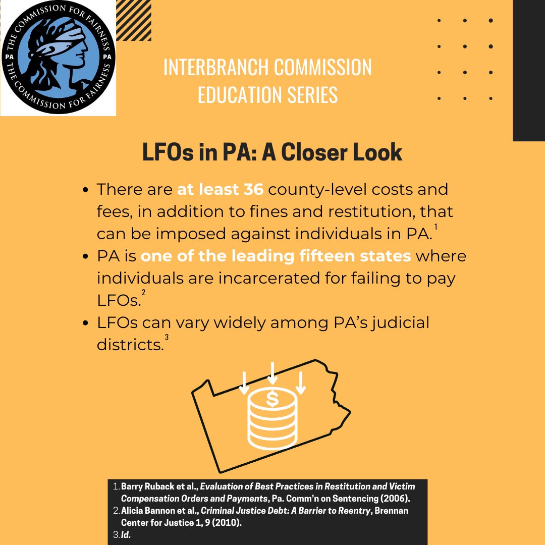 Today, we invite you to learn a bit more about Act 163 of 2022 and the power of our courts to distinguish those who can and cannot pay legal financial obligations (“LFOs”).
#pacourts #AccessToJustice #palaw