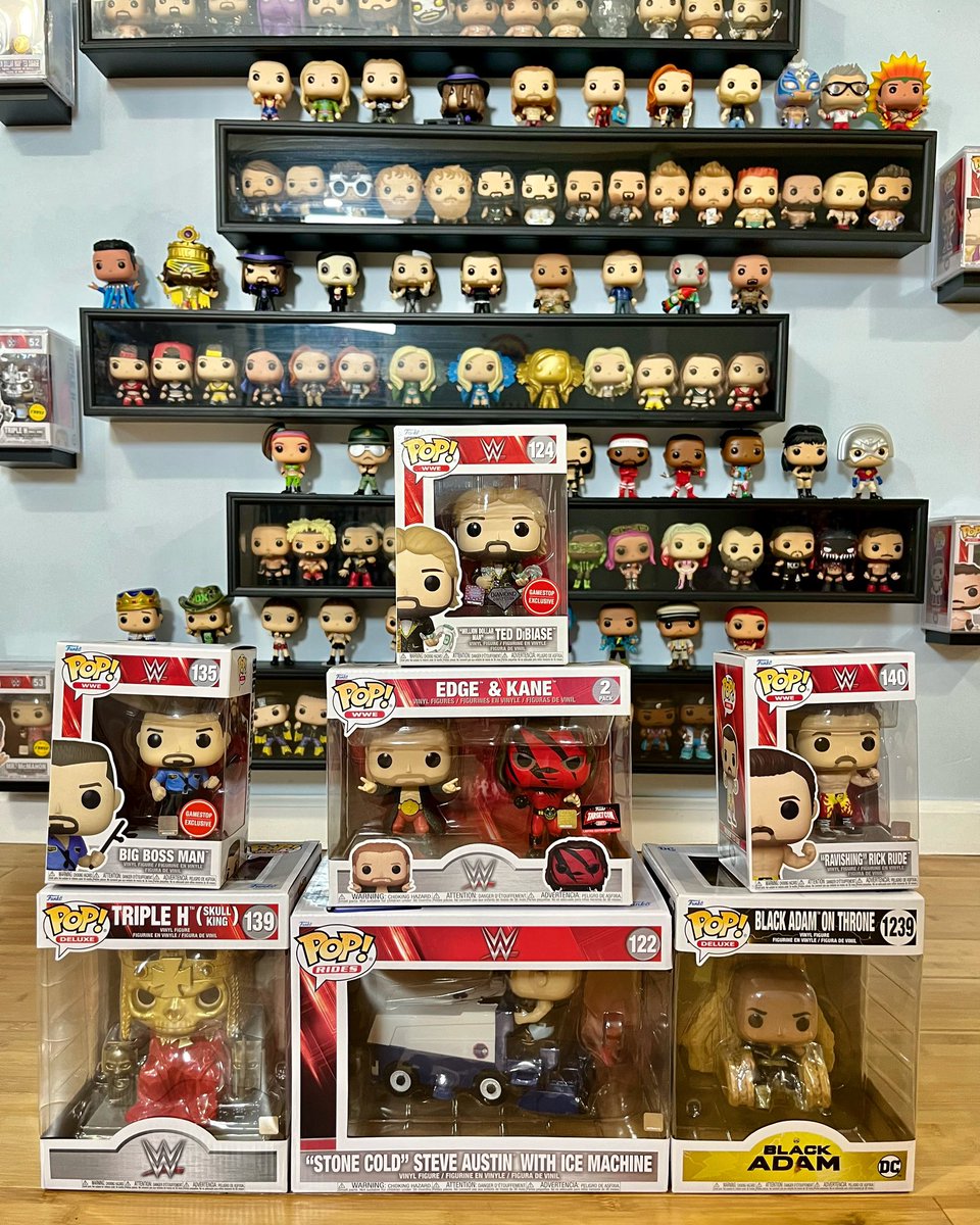 Got a solid little Funko Pop! haul from my family for my birthday last week! 

Join Whatnot @ WHATHEEL.com & get $15 to use!

#figheel #actionfigures #toycommunity #toycollector #wrestlingfigures #wwe #aew #njpw #tna