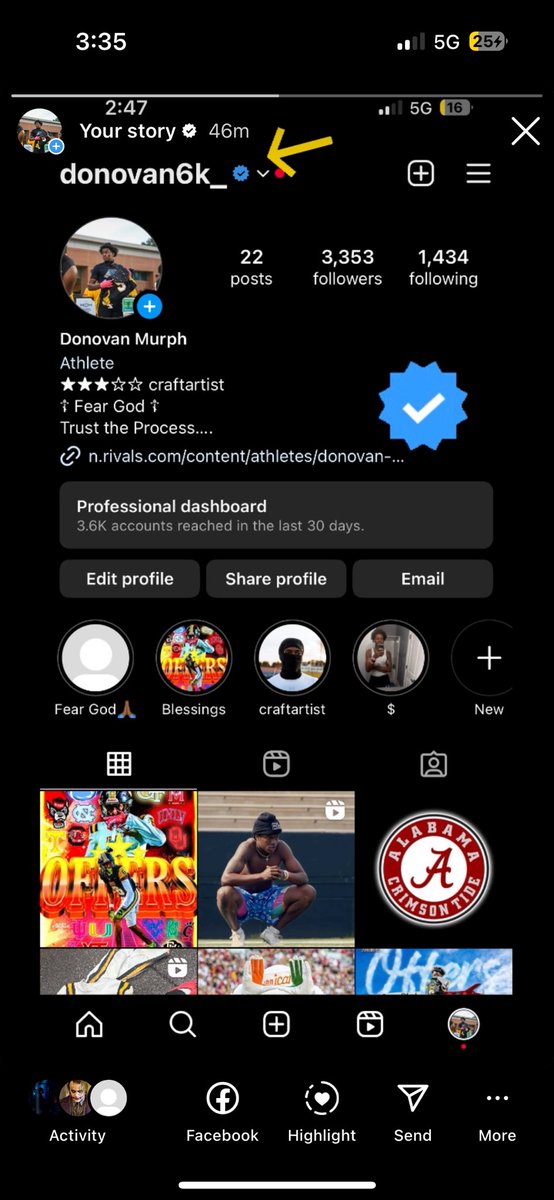 Blessed to be Verified on Instagram🙏🏾 IG: donovan6k_ #AGTG