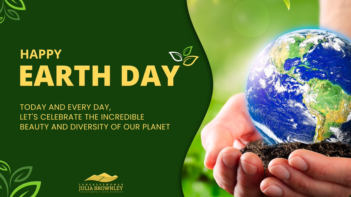 On this #EarthDay, let’s remember the climate crisis isn’t only a challenge – it’s also an opportunity. We’ve made historic progress to protect Americans and their right to a safe, healthy environment. I’m more committed than ever to our fight for a cleaner, stronger future.