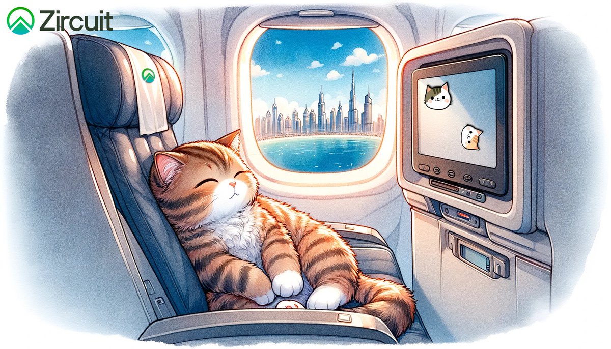 Zircuit's tweet photo. all wrapped up at @token2049 Dubai!

it was great to meowt everyone 💚 https://t.co/WqpfKmlJ56
