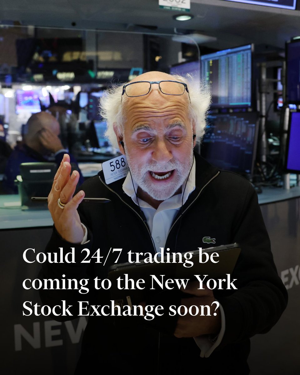 The NYSE is polling market participants on the merits of trading stocks around the clock. Do you think it's a good idea? on.ft.com/3Jx2m5Q