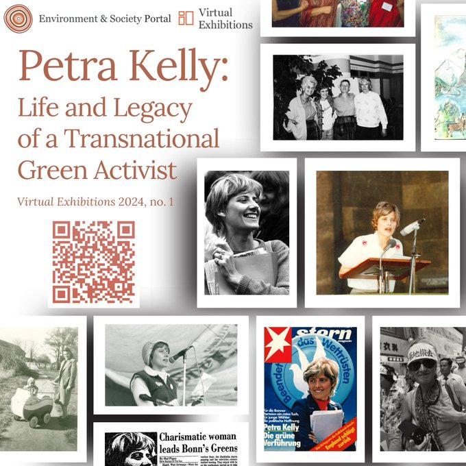 Excited to speak tomorrow at the introduction to a great Virtual Exhibition on the Life and Legacy of Petra Kelly, hosted at @CarsonCenter at 4pm CET/10am ET! Come join in! carsoncenter.uni-muenchen.de/events_conf_se… @RUHistoryDept