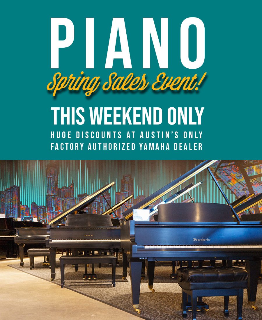 Spring is here! That means it's time for our annual Spring Piano Sale! For a limited time you can take advantage of HUGE discounts on a great selection of acoustic upright and grand pianos! . Book your appointment online today: straitmusic.com/t-spring-piano…