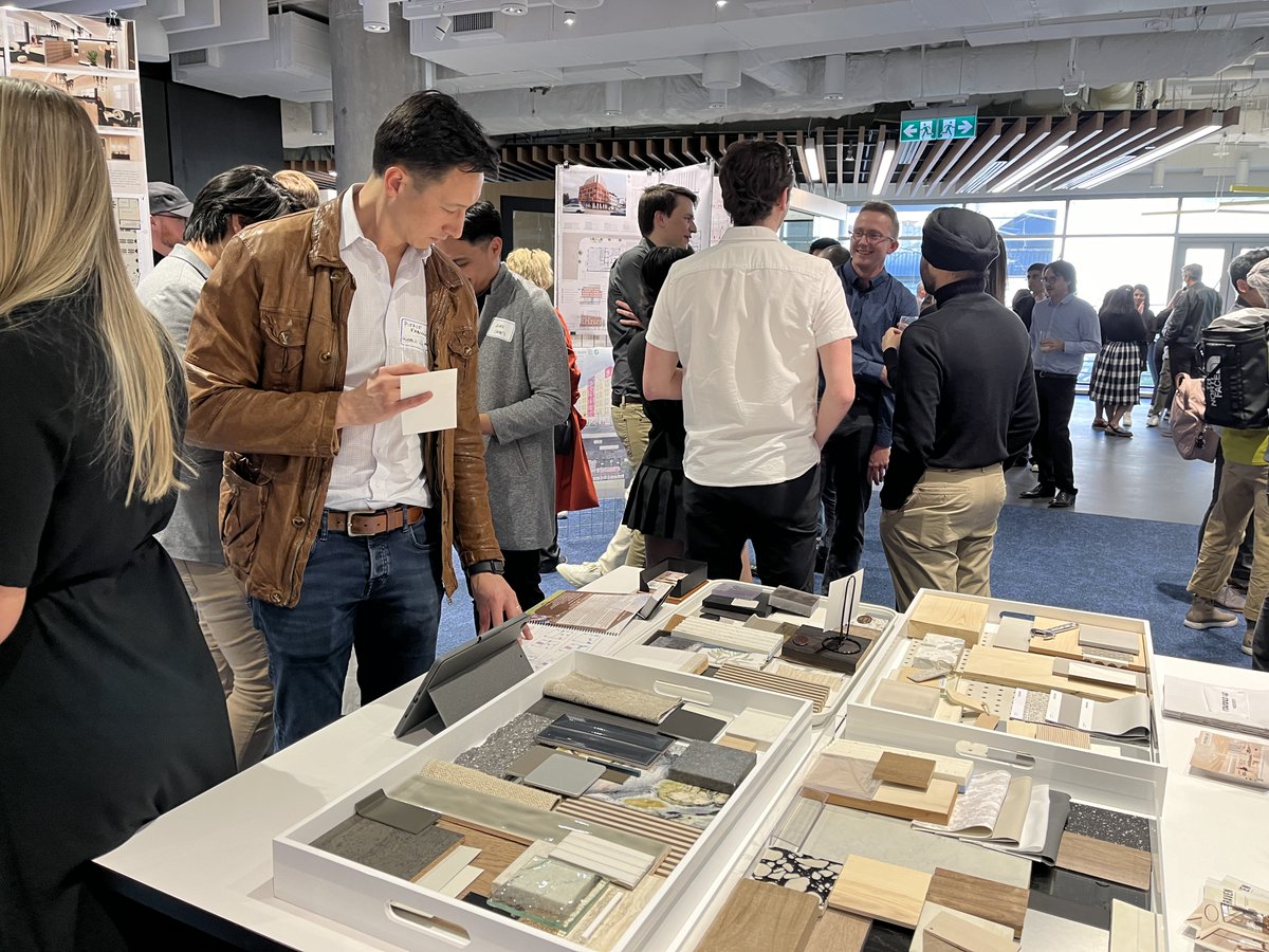 Last week, we attended the BCIT Architectural Science and Interior Design Graduation Exhibition. The event showcased the creative excellence of graduating students. 

Congratulations to Arad Dalili who was the winner of an alumni prize pack valued at $150!