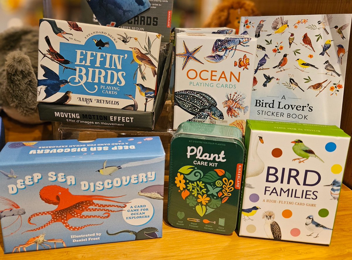 Happy #EarthDay! 🌎 Whether it's birds, plants, or the ocean, we have games and gifts for every kind of enthusiast. #MustHaveMonday #independentbookstore #SFO