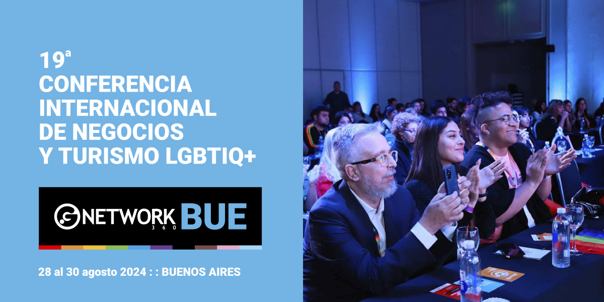 Luego de la exitosa edición en Santiago de Chile, comienza la cuenta regresiva para la 19a. Conferencia Internacional de Negocios y Turismo LGBTIQ+ en Buenos Aires del 28 al 30 de agosto de 2024. Consulte por patrocinios: info@gnetwork360.com #Gnetwork360 #BuenosAires #G360BUE